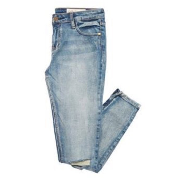 Revolve Pistola Tory Ankle Zip Distressed Skinny Jean - Picture 2 of 11